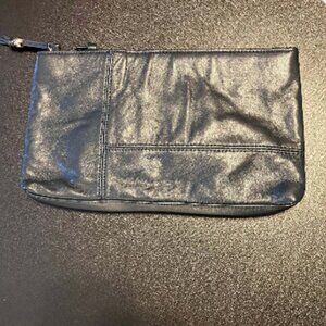 Black Purse with Shoulder Strap (746-4)